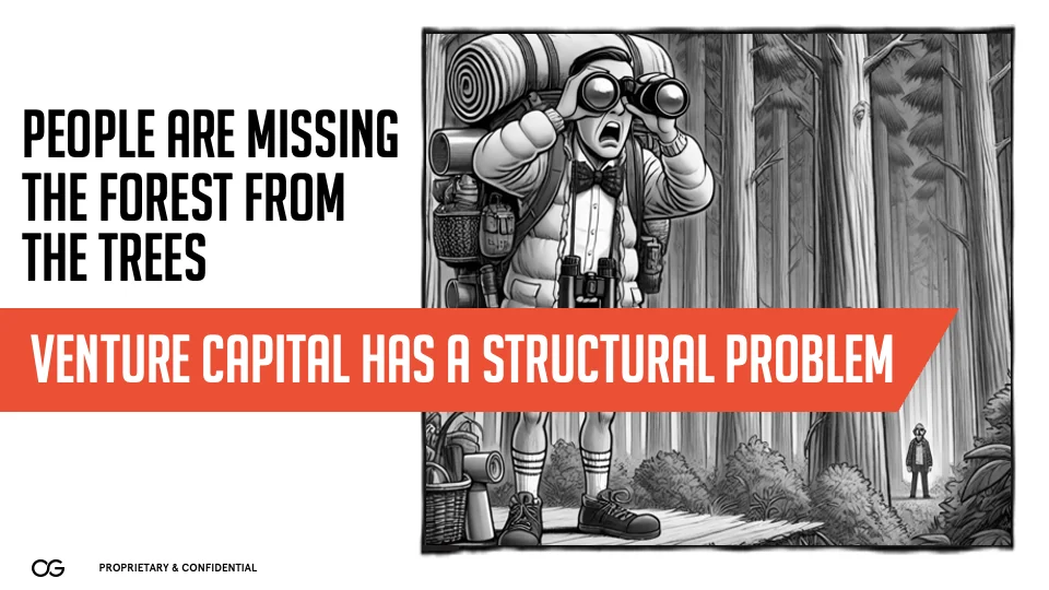 Original Capital slide: People are missing the forest from the trees